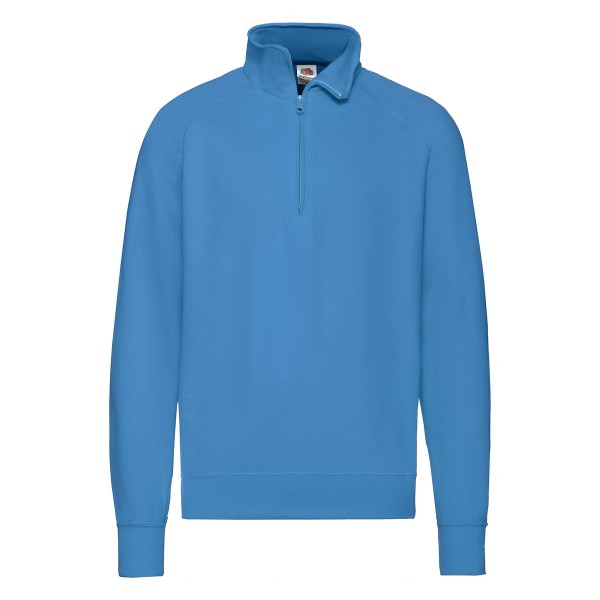 Felpa con zip corta